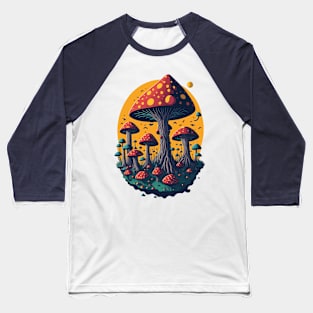 Magic mushrooms Baseball T-Shirt